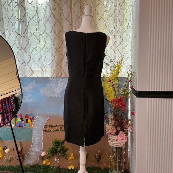 Madison Leigh Elegant Black Mini Dress - Picture 3 of 3